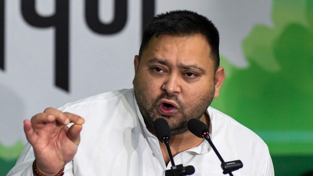 तेजस्वी ने बीजेपी पर चुनाव मैनेज करने का आरोप लगाया (Photo: PTI)