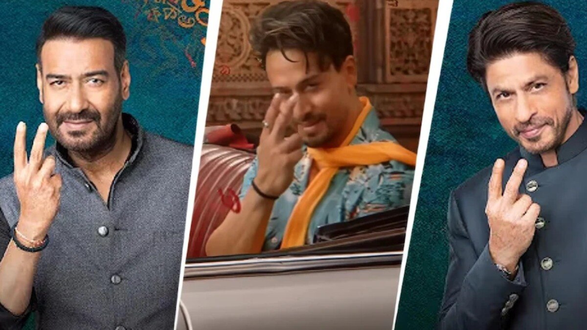 विमल इलायची विज्ञापन मामले में अजय देवगन, टाइगर श्रॉफ और शाहरुख खान (L-R) को महाराष्ट्र FDA ने कारण बताओ नोटिस नोटिस भेजा है. (Photo: ITG)