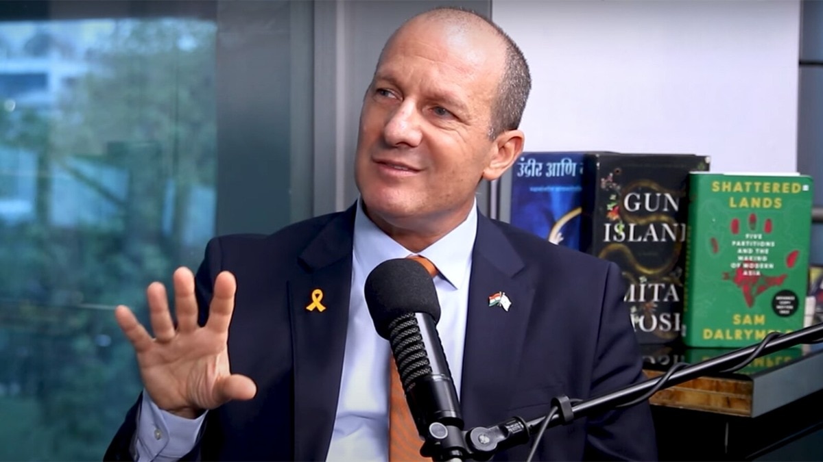 Israeli ambassador to India Reuven Azar speaks to India Today Podcasts in an exclusive interview. (Photo: India Today)