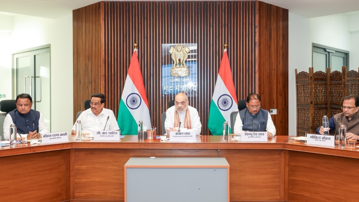 अमित शाह ने महानदी विवाद पर मीटिंग की अध्यक्षता की. (Photo- ITGD)