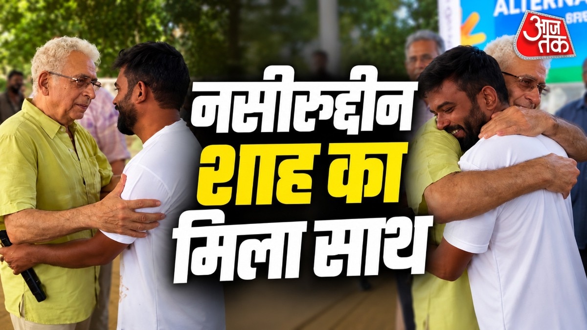 सीजेपी प्रोटेस्ट में नसीरुद्दीन शाह (PHOTO: INSTAGRAM/abhijeetdipke)