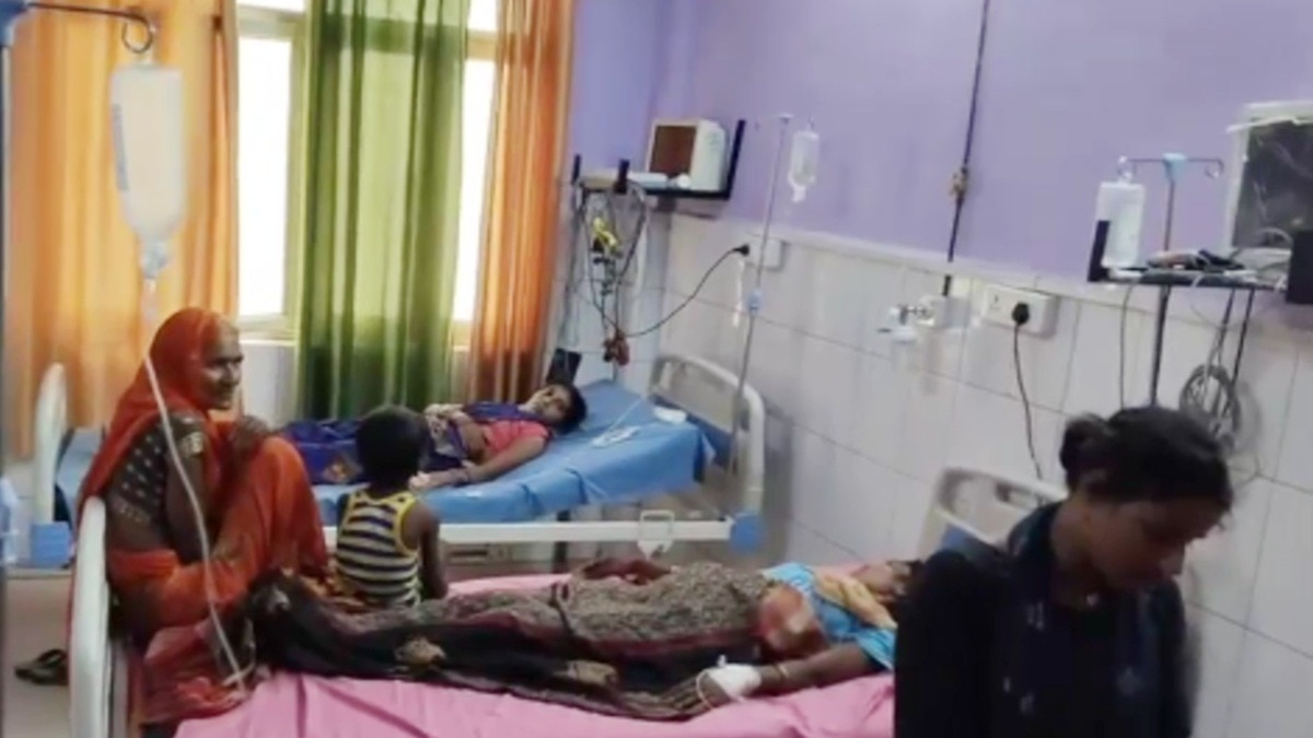 मडुआ का आटा खाने से कई गांवों में बिगड़ी सेहत.(Photo;Screengrab)