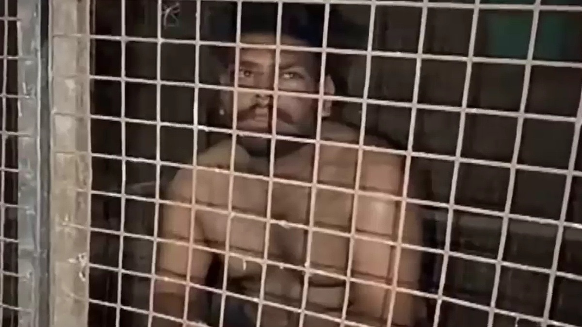 Youth beaten and locked in dog cage; police take action after video goes viral