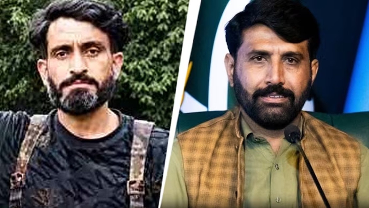 आतंकी आसिफ जैसे दिखने वाले शख्स को PAK ने पेश किया. (Photo: ITG)