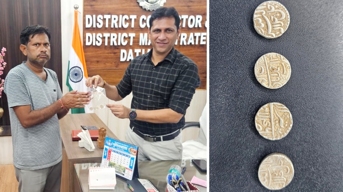 दतिया जिला प्रशासन कराएगा सिक्कों की पुरातात्विक जांच.(Photo:ITG)