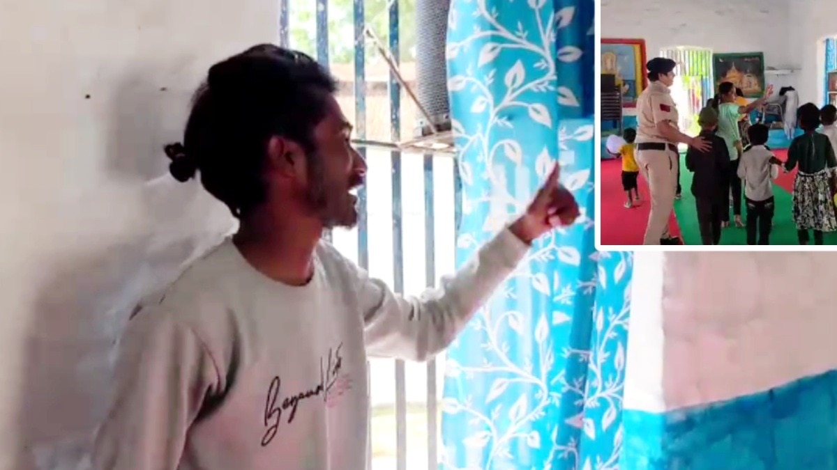 'किट्टू... ओ किट्टू बेटा, पेपर अच्छे से देना', गांधी जयंती पर जेल में अपने बच्चों से मिले कैदी पिता; विदाई में फफक कर रो पड़े
