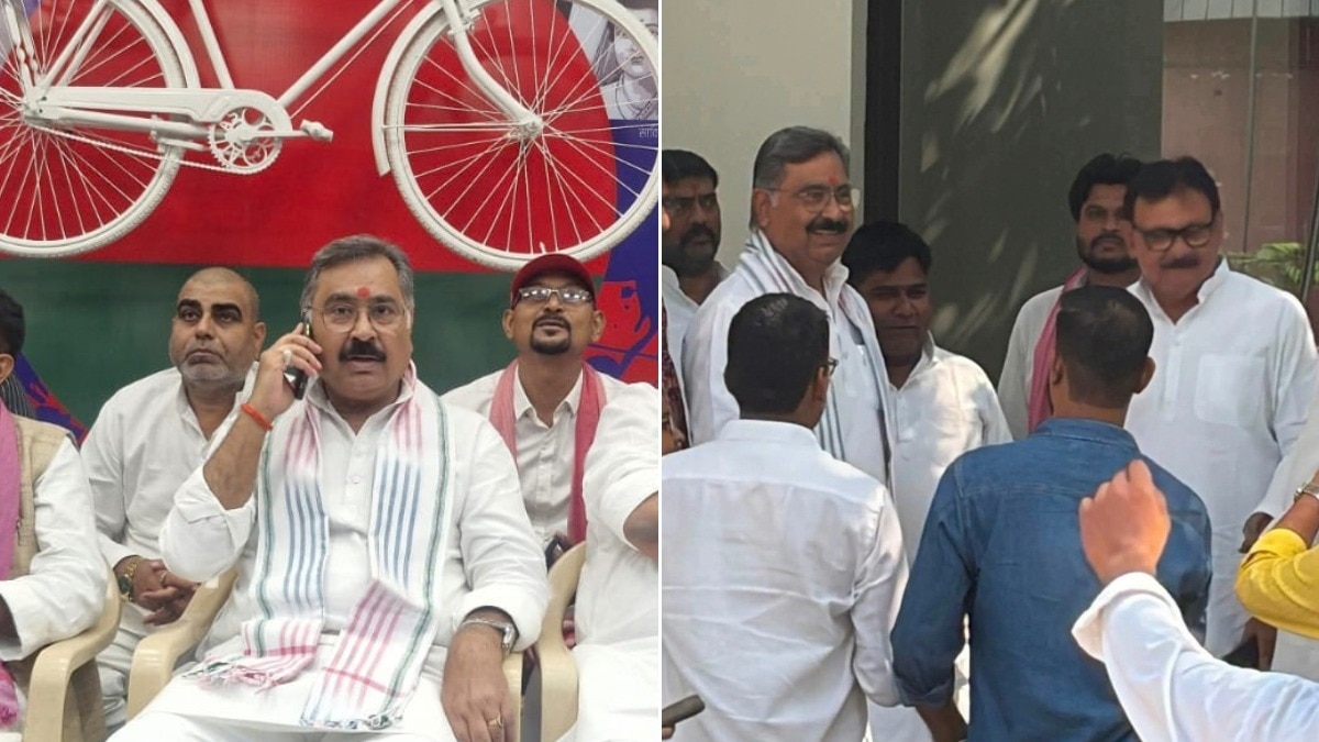  डॉ. संजयन त्रिपाठी समाजवादी पार्टी में शामिल हुए (Photo- ITG)