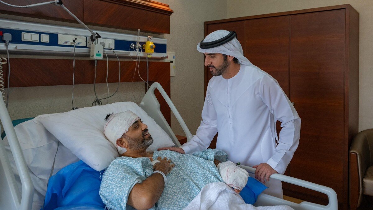मछार से मिले दुबई के क्राउन प्रिंस. (Photo: X/@HamdanMohammed)