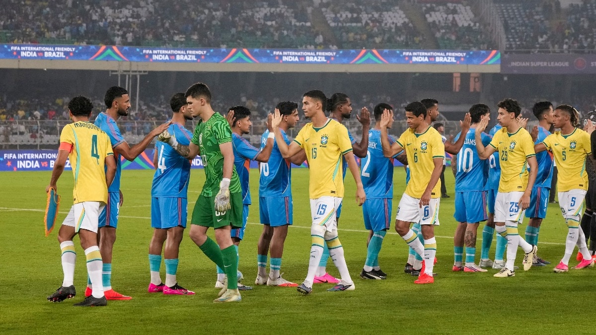 India vs Brazil: भारत को ब्राजील ने 4-0 से हराया, पेड्रो और लिनो ने किया कमाल, कोलकाता में धुरंधरों ने बिखेरा जलवा
