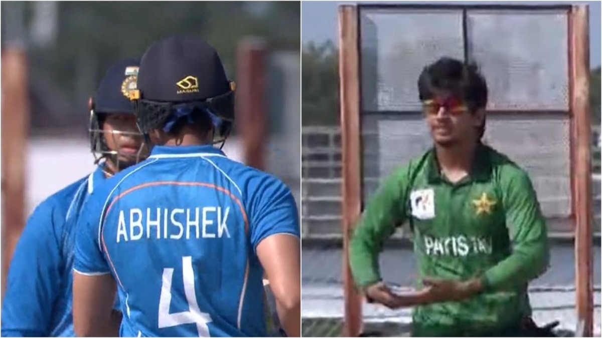 सैम अयूब ने किया बेबी सेलिब्रेशन, भड़के अहमद शहजाद. (Photo: Screengrab/SonyLIV)