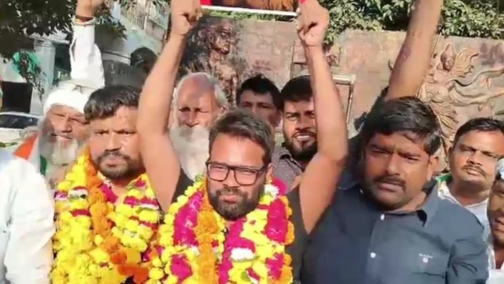 कांग्रेस नेताओं को मिली रिहाई (Photo: ITG)