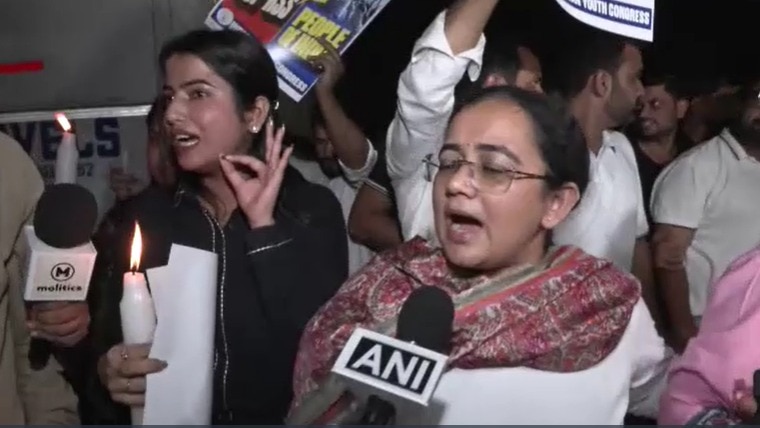 Protest against Gyanesh Kumar