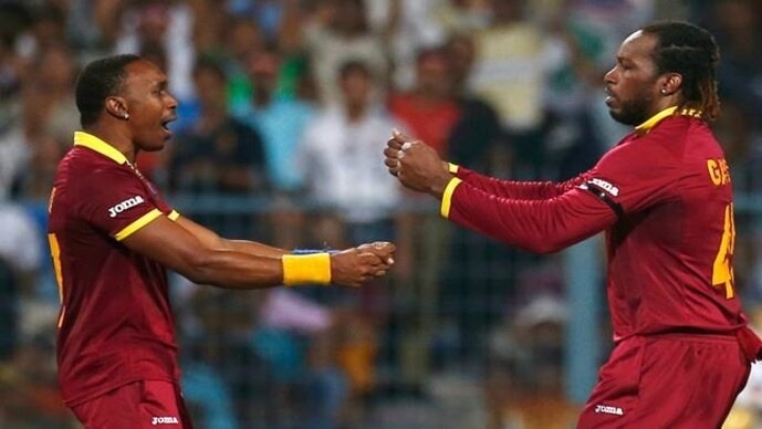 ब्रावो और गेल ने फिर किया कमाल. (PHOTO: Reuters)