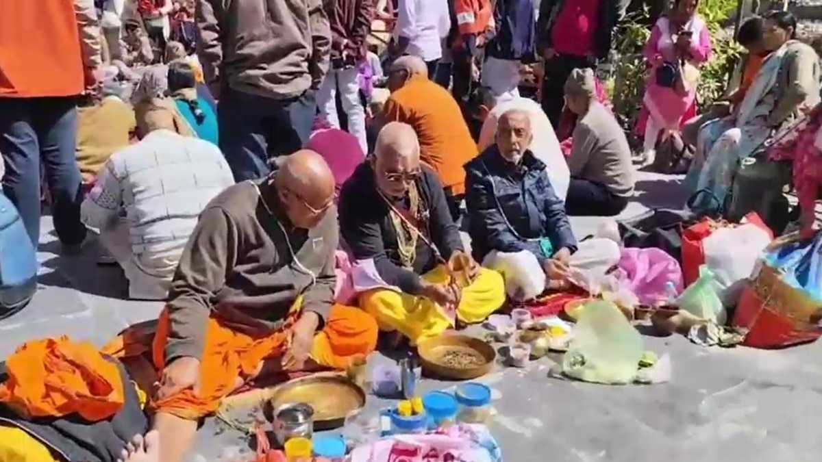 ब्रह्मकपाल में पिंडदान की है ऐतिहासिक मान्यता. (Photo: Screengrabs)