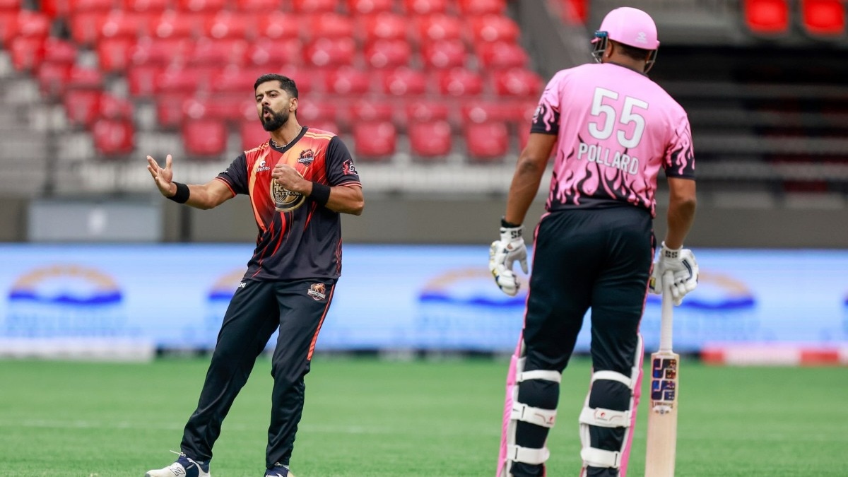अली खान ने फेंकी ऐसी बाउंसर की वीडियो हो गया वायरल (Photo: Instagram/@canadasuper60)
