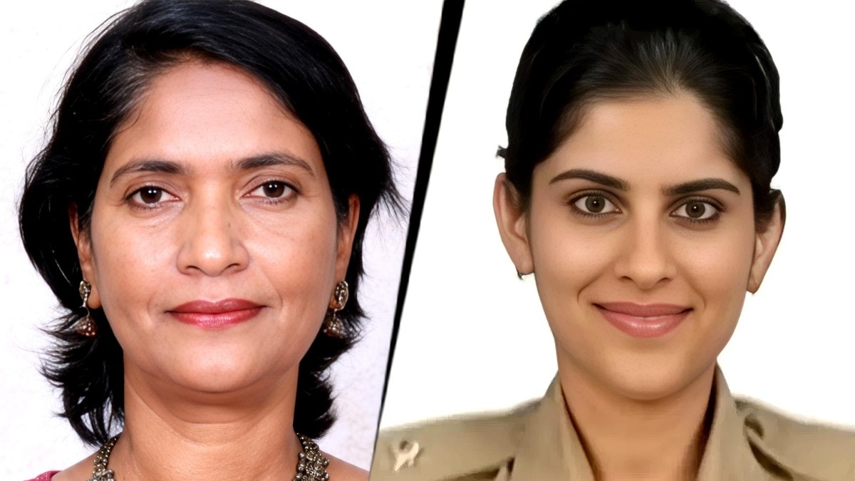 जिला कलेक्टर के.एस. लथाकुमारी और  पुलिस अधीक्षक शुभनित्वा. (Photo: ITG)