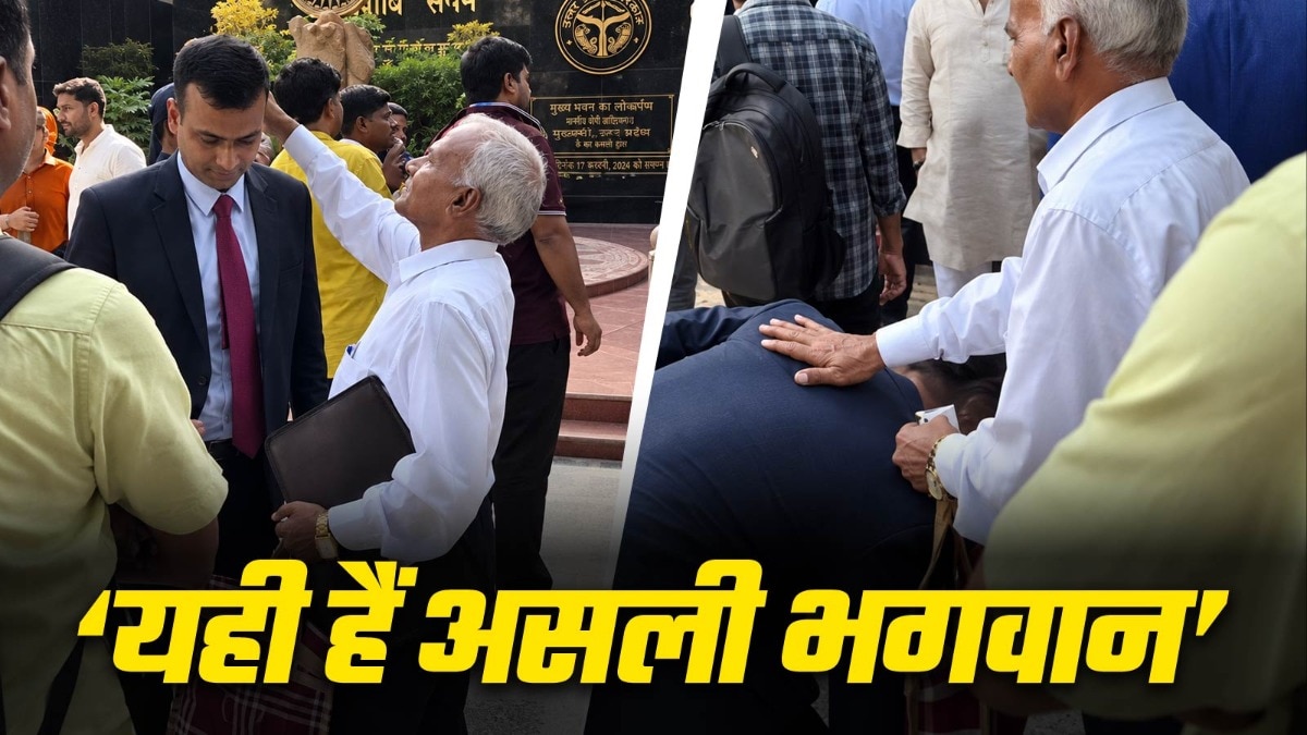 अफसर बनने जा रहे बेटे पर लाड़ जताते प‍िता का वीड‍ियो वायरल