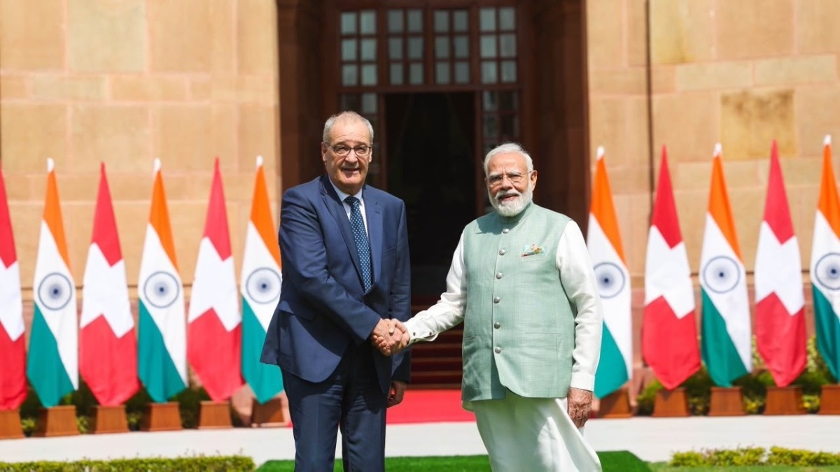 पीएम मोदी और स्विस राष्ट्रपति की मुलाकात. (Photo: x/ @narendramodi)