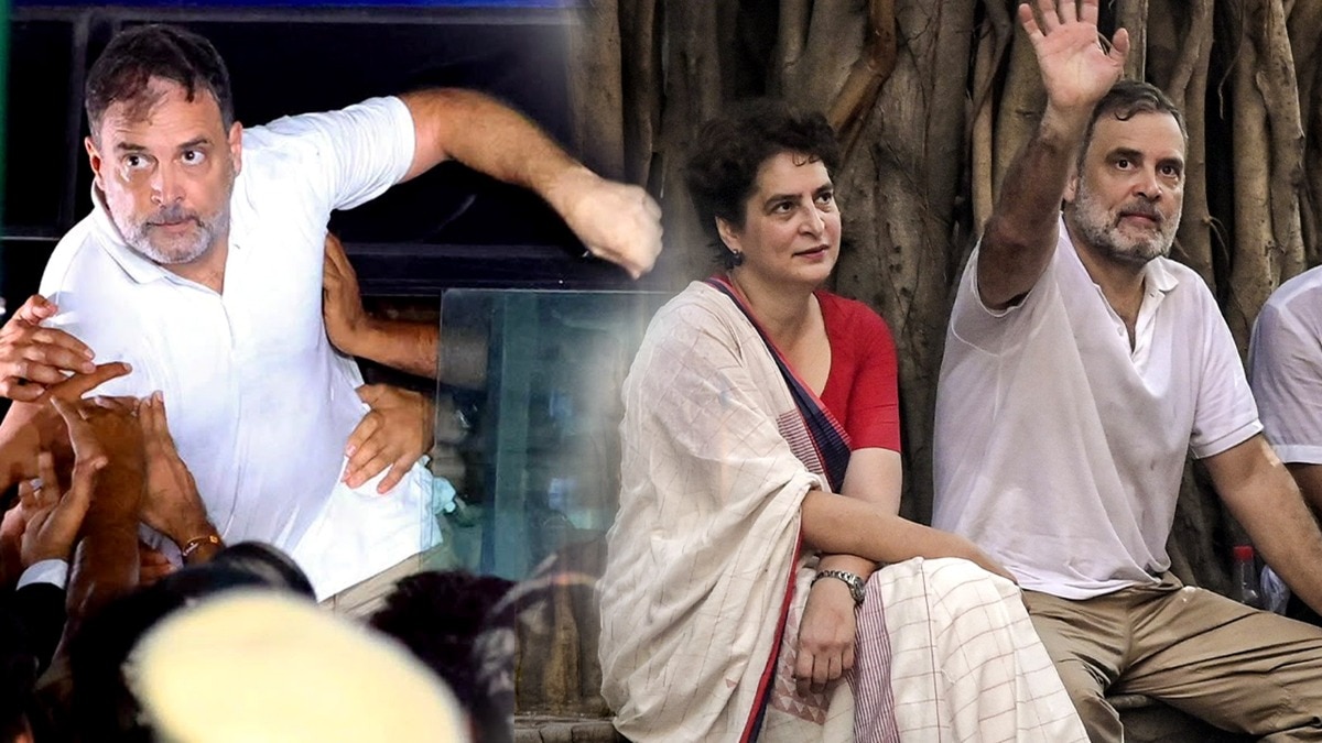 rahul protest on cec