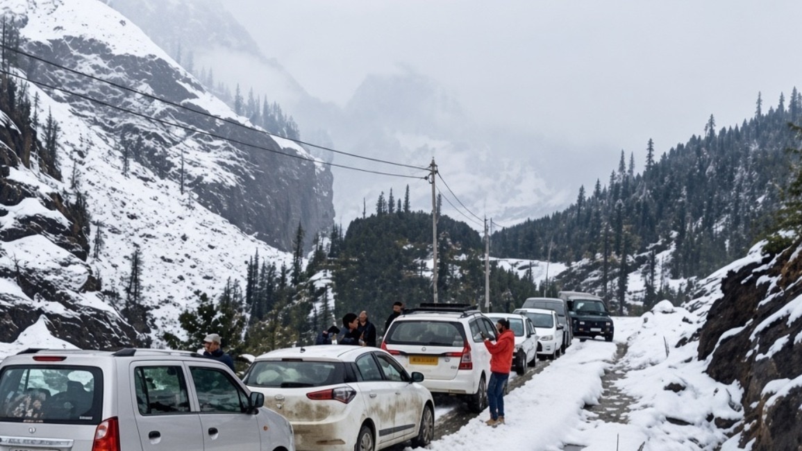 चंबा में बर्फबारी हुई (File Photo: ITG)