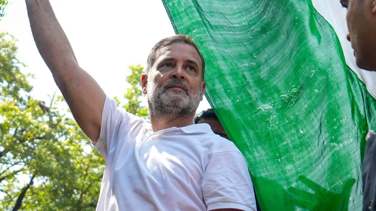 कांग्रेस नेता राहुल गांधी ने कहा है कि वह विपक्षी सांसदों के साथ जंतर-मंतर जाकर प्रदर्शन करेंगे (Photo: PTI)
