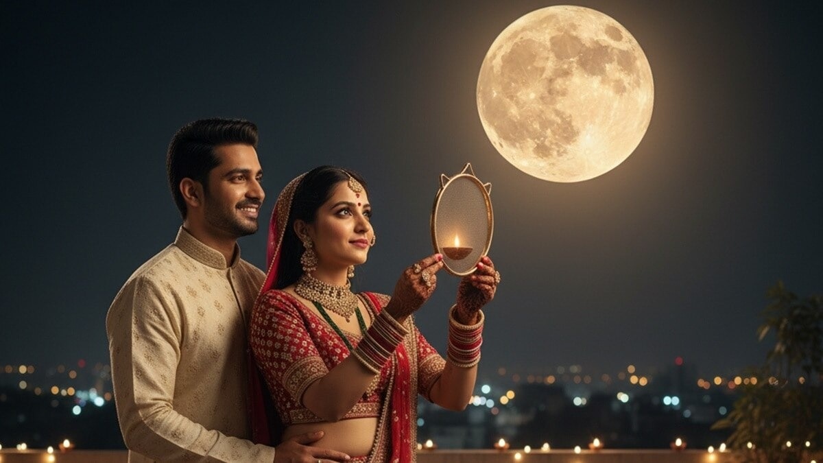 करवा चौथ के दिन महिलाएं पति की लंबी उम्र के लिए निर्जला उपवास रखती हैं.