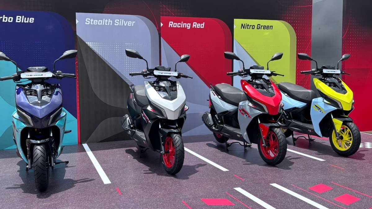 TVS Ntorq 150 को कंपनी ने 2025 में लॉन्च किया है. (Photo: ITG) 