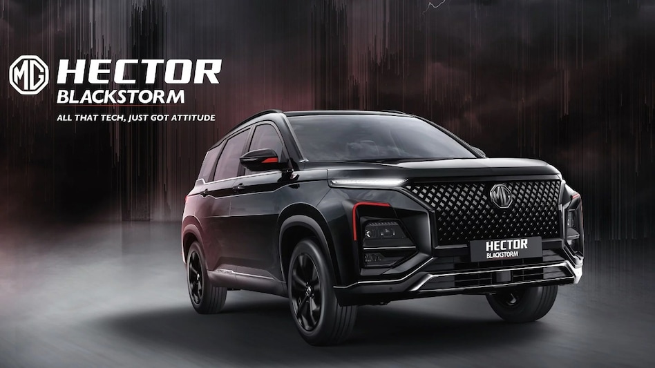 MG Motor India представила специальные версии SUV Hector Blackstorm и Snowstorm