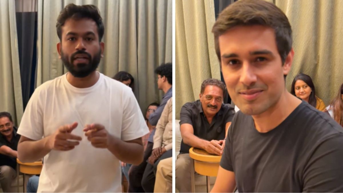 अभिजीत दिपके ने ध्रुव राठी का वीडियो शेयर किया है (Photo- Screegrab/X)