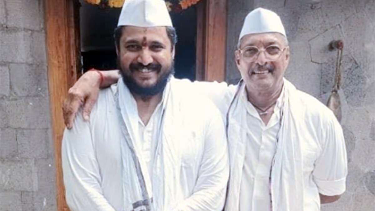 Nana patekar with son