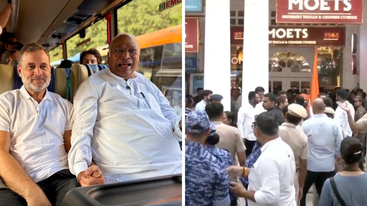 मल्लिकार्जुन खड़गे ने लगातार दूसरे दिन विपक्षी सांसदों को लंच पर बुलाया है (Photo: PTI/X@ANI)