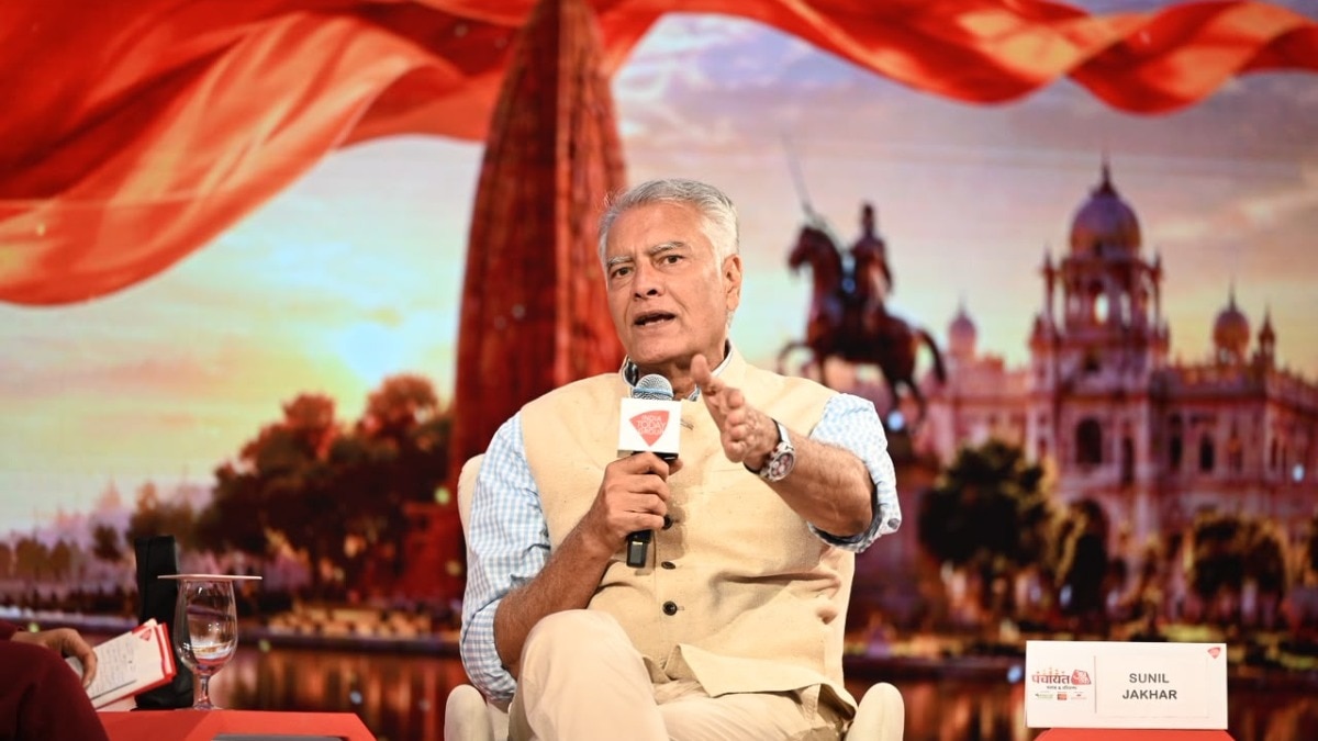 पंचायत आजतक पंजाब में सुनील जाखड़ (Photo-ITG)  