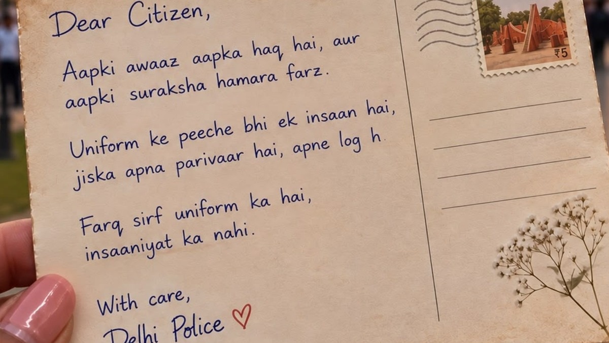 'डियर सिटीजन, हम भी इंसान...', CJP प्रोटेस्ट से पहले जनता के नाम दिल्ली पुलिस का खुला खत