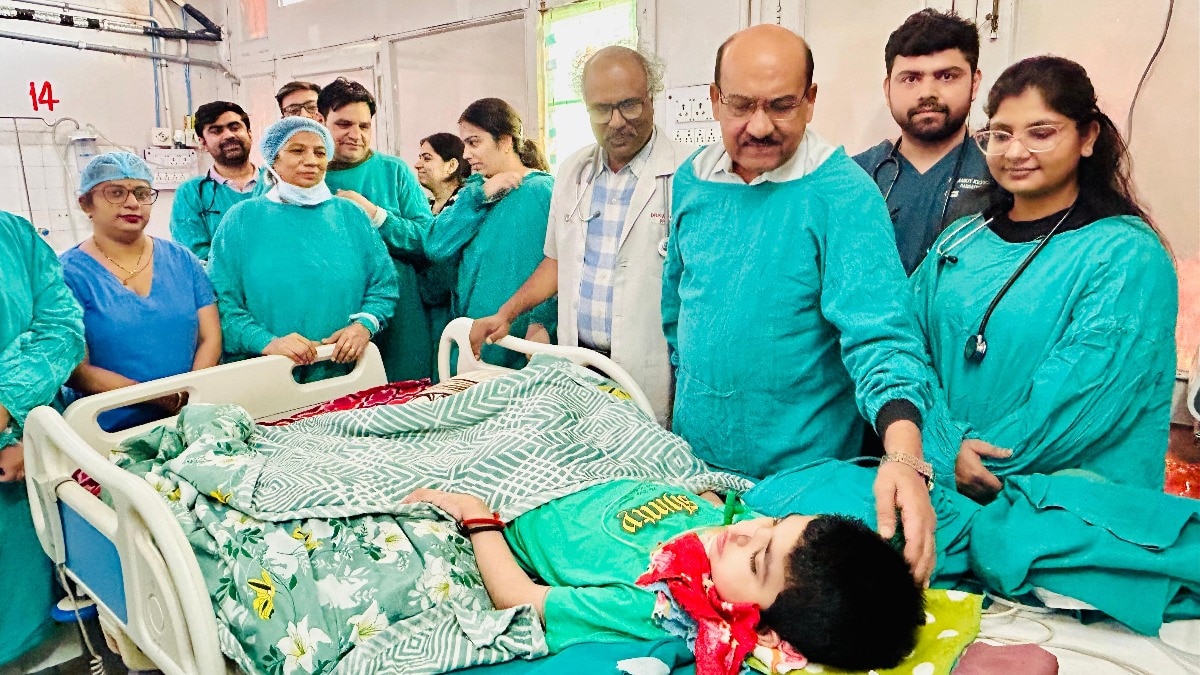 23 महीने बाद ठीक हुआ बच्चा. (Photo: ITG)