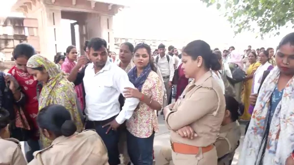 लखनऊ में भी पुलिस अलर्ट मोड पर. (Photo: ITG)