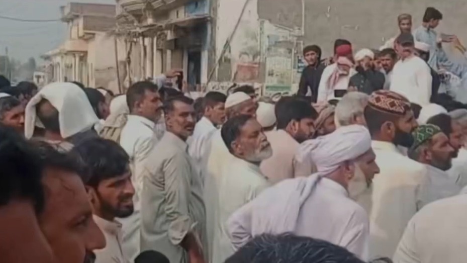 पाकिस्तान में ईशनिंदा के नाम पर हिंसा.(Photo-Screengrab)