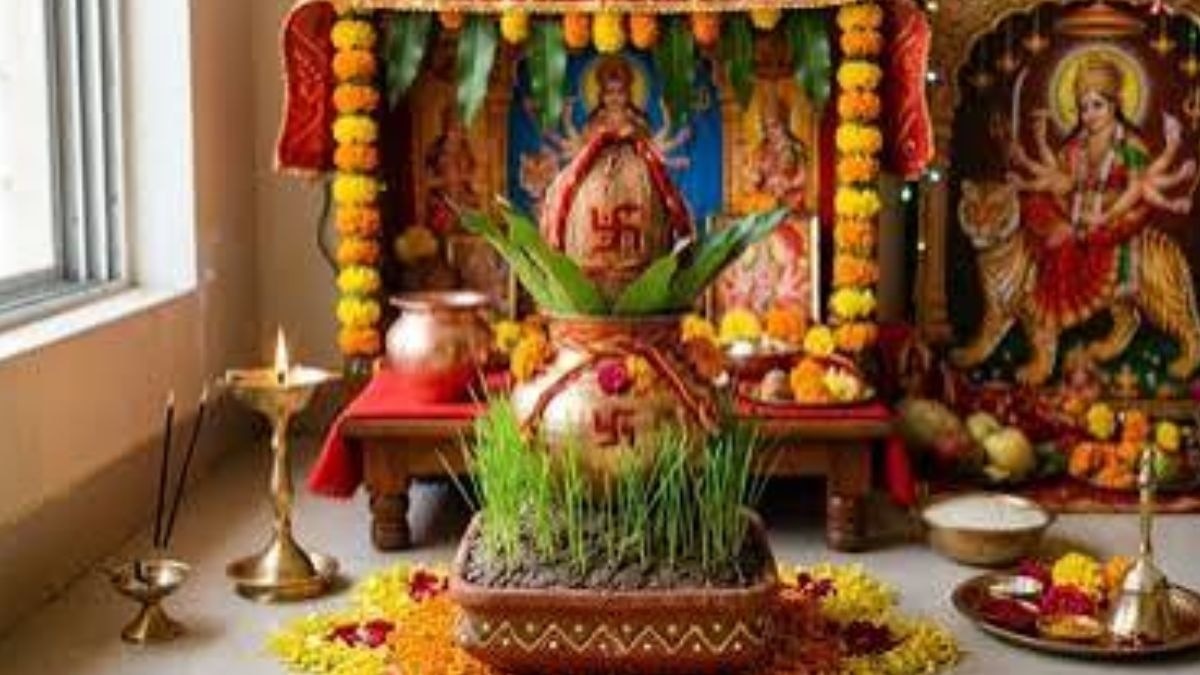 शारदीय नवरात्र 2026 में सुबह कलश स्थापना का मुहूर्त छूट गया है तो अभिजीत मुहूर्त में घटस्थापना कर सकते हैं.