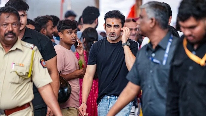 गौतम गंभीर ने किया जीत के लिए दुआ. (PHOTO: PTI)