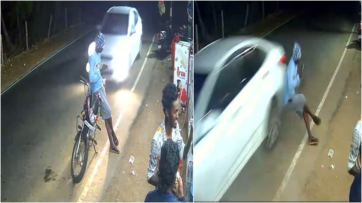  हादसे का एक और CCTV फुटेज भी सामने आया है. (Photo: Social Media)