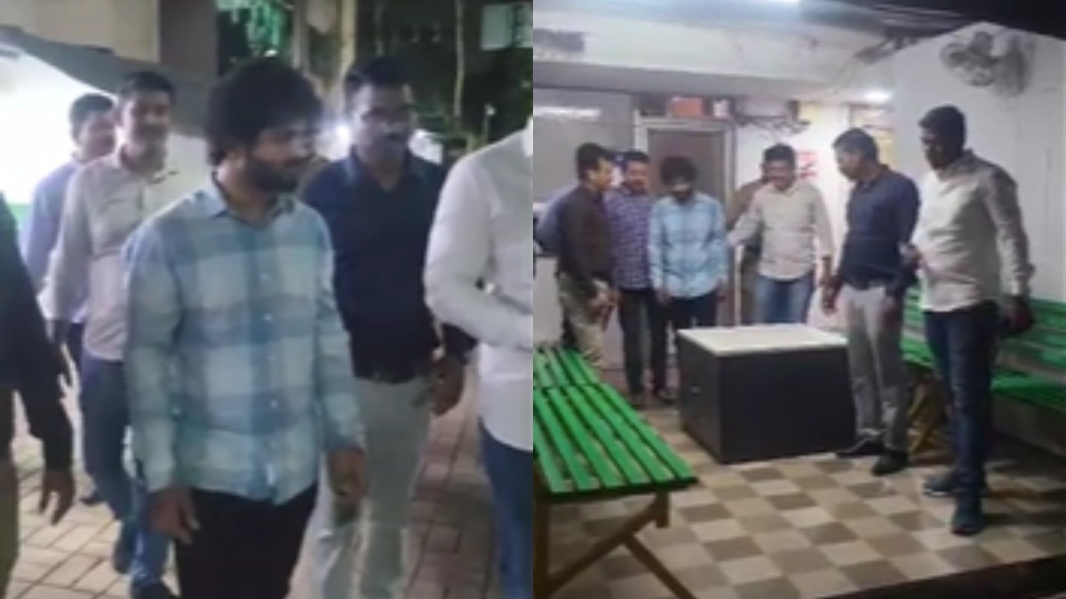 तीन मंजिला इमारत के लिए चल रहा था विवाद.(Photo: Screengrab)