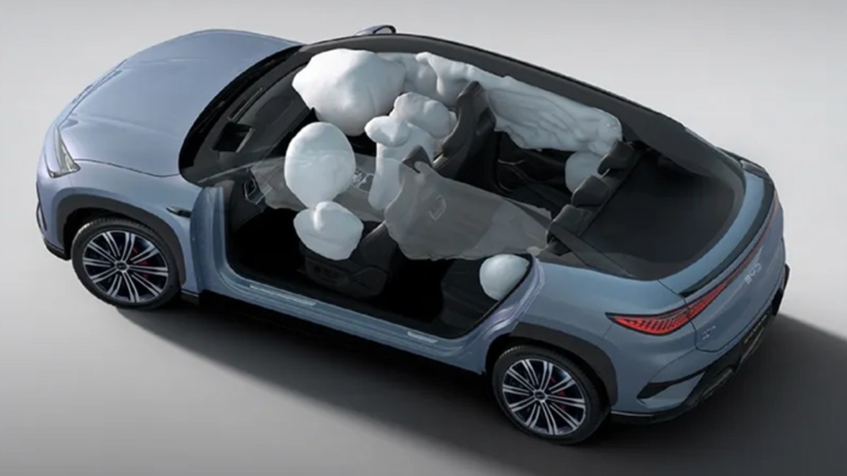 BYD Sealion 7 को यूरो NCAP क्रैश टेस्ट में 5-स्टार सेफ्टी रेटिंग मिली है. Photo: Byd.com