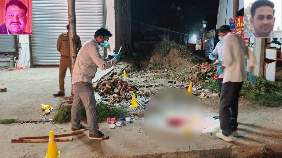 ट्रिपल मर्डर के बाद जांच-पड़ताल करती पीलीभीत पुलिस (Photo- ITG) 