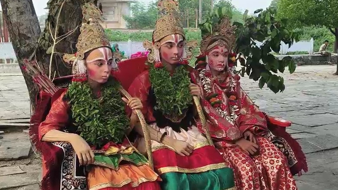 वाराणसी के लाट भैरव रामलीला में इस बार नमाज नहीं पढ़ी गई (Photo: ITG)