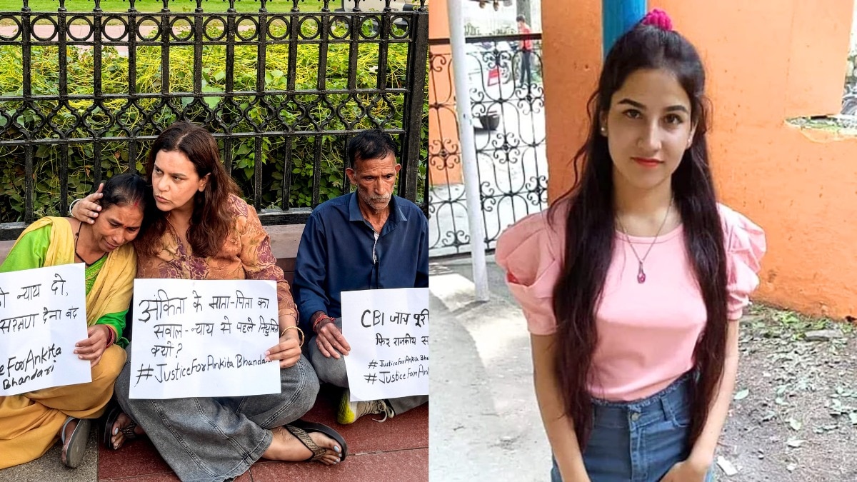 अंकिता भंडारी के पेरेंट्स ने दुष्यंत गौतम को राज्यपाल बनाए जाने के खिलाफ धरना दिया. (Photo- PTI)