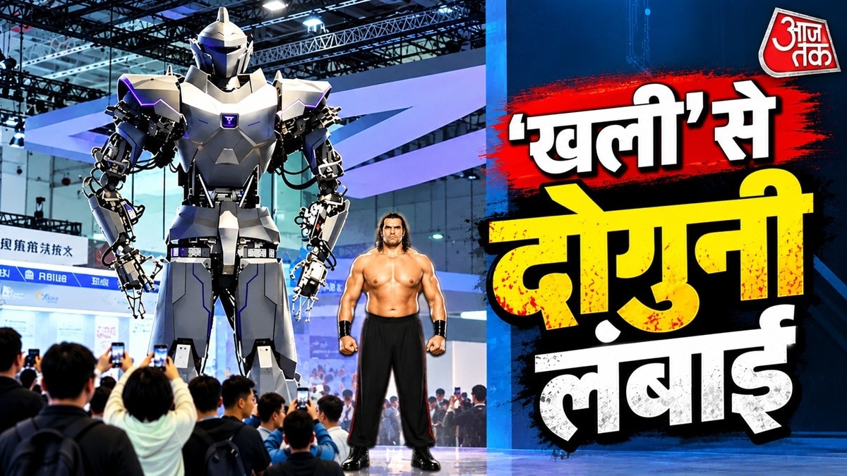 द ग्रेट खली से भी दोगुनी हाइट, चीन ने तैयार किया महा-रोबोट, सेना में भी होगा यूज? – china introduced new 13 feet robot double hight of the great khali ttecr