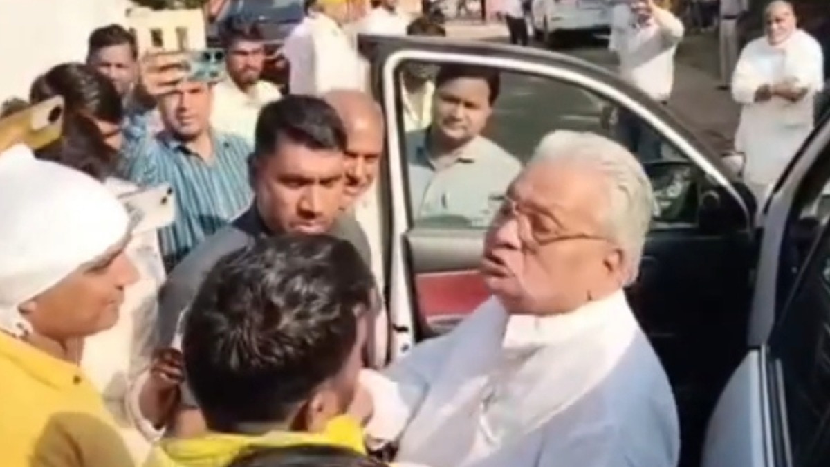 शिवपुरी से BJP विधायक से युवक की बहस का वीडियो जमकर सुर्खियां बटोर रहा है. (Photo-ITG)