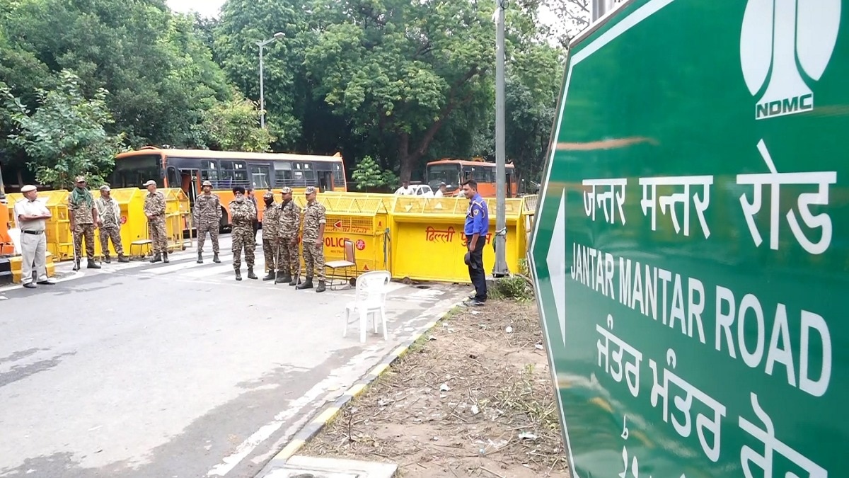जंतर- मंतर पर हुए प्रोटेस्ट को लेकर एक शख्स ने बना दिया वीडियो गेम (Photo - PTI)