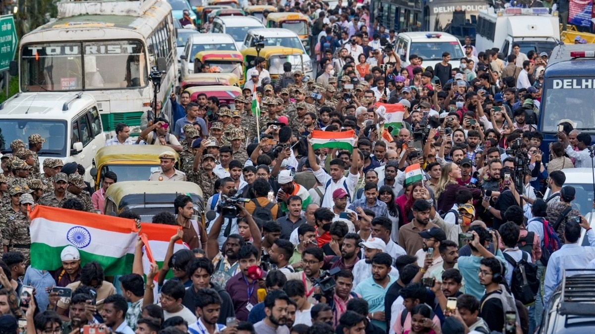दिल्ली के व्यापारियों ने प्रदर्शनों पर जताई चिंता. (Photo: PTI)