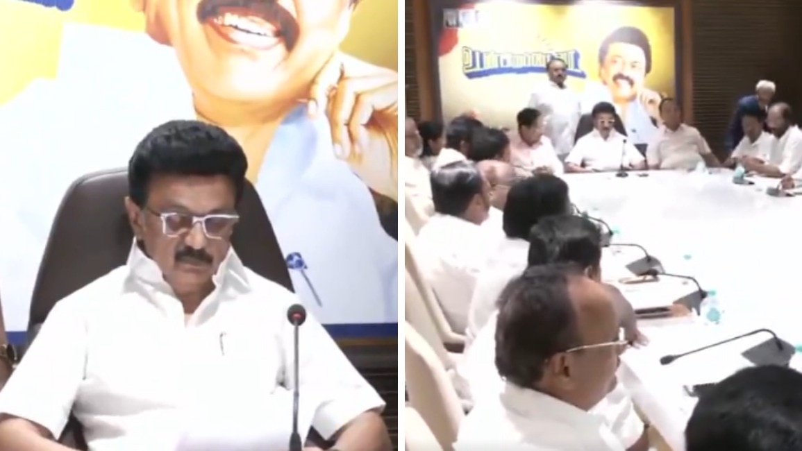  DMK ने ज्ञानेश कुमार को हटाने की मांग की है (Photo-ANI)