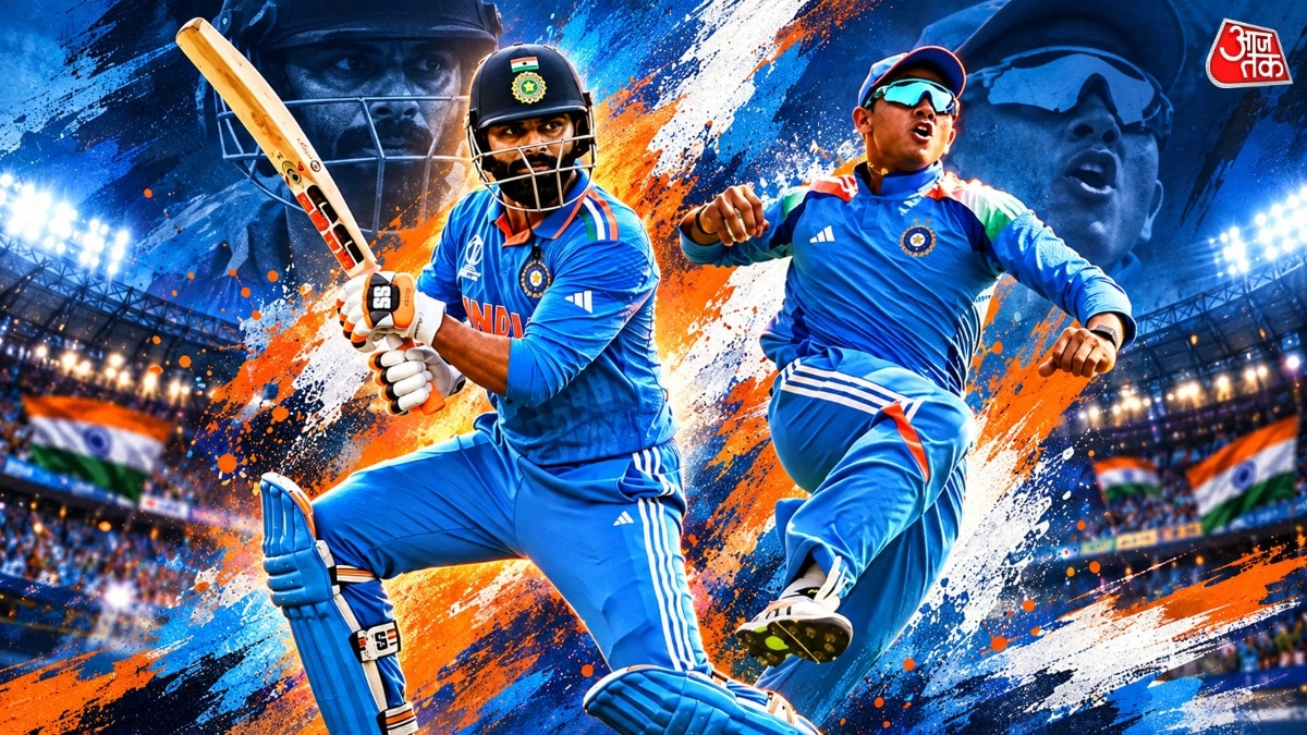 . जडेजा की जगह अक्षर पटेल को मौका, यशस्वी का भी पत्ता कटा... वर्ल्ड कप से पहले बड़ा संकेत (Photo: ITG)